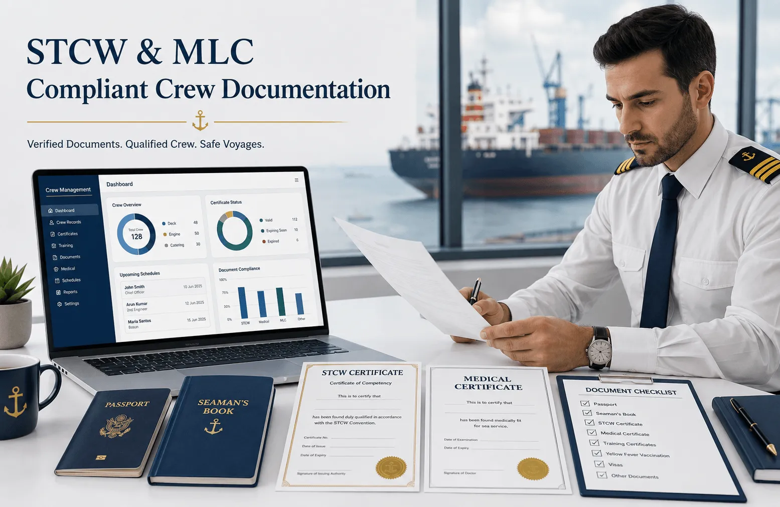 STCW & MLC Compliant Crew Documentation