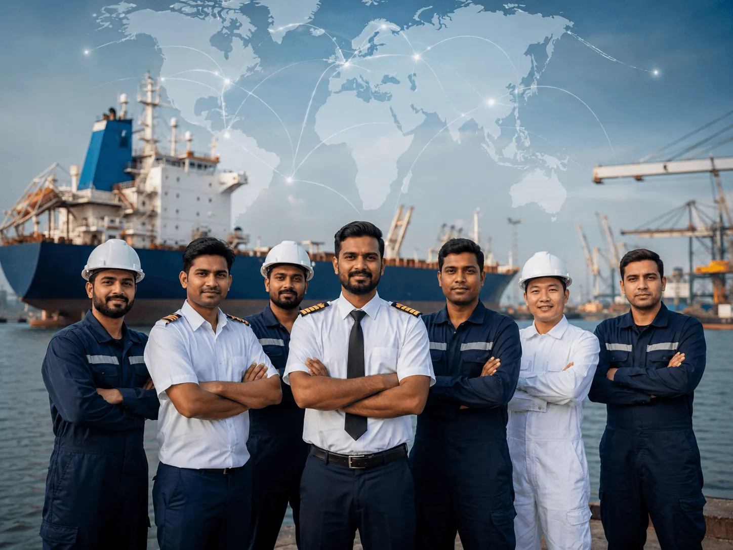 International crew supply and Bangladesh seafarers for global ship owners