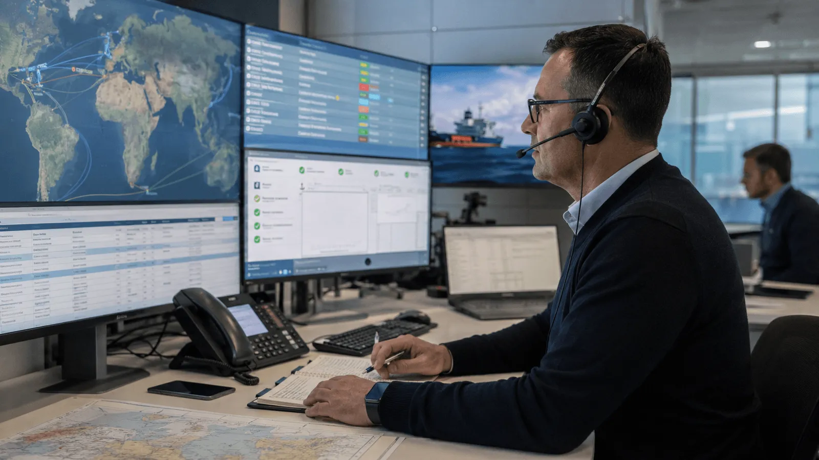 Seafarer screening verification and deployment process for Greek fleets