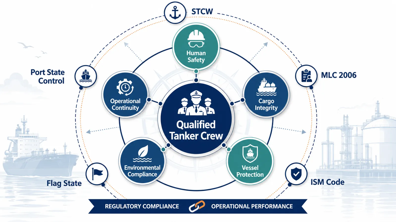 Maritime crew performance & compliance flow
